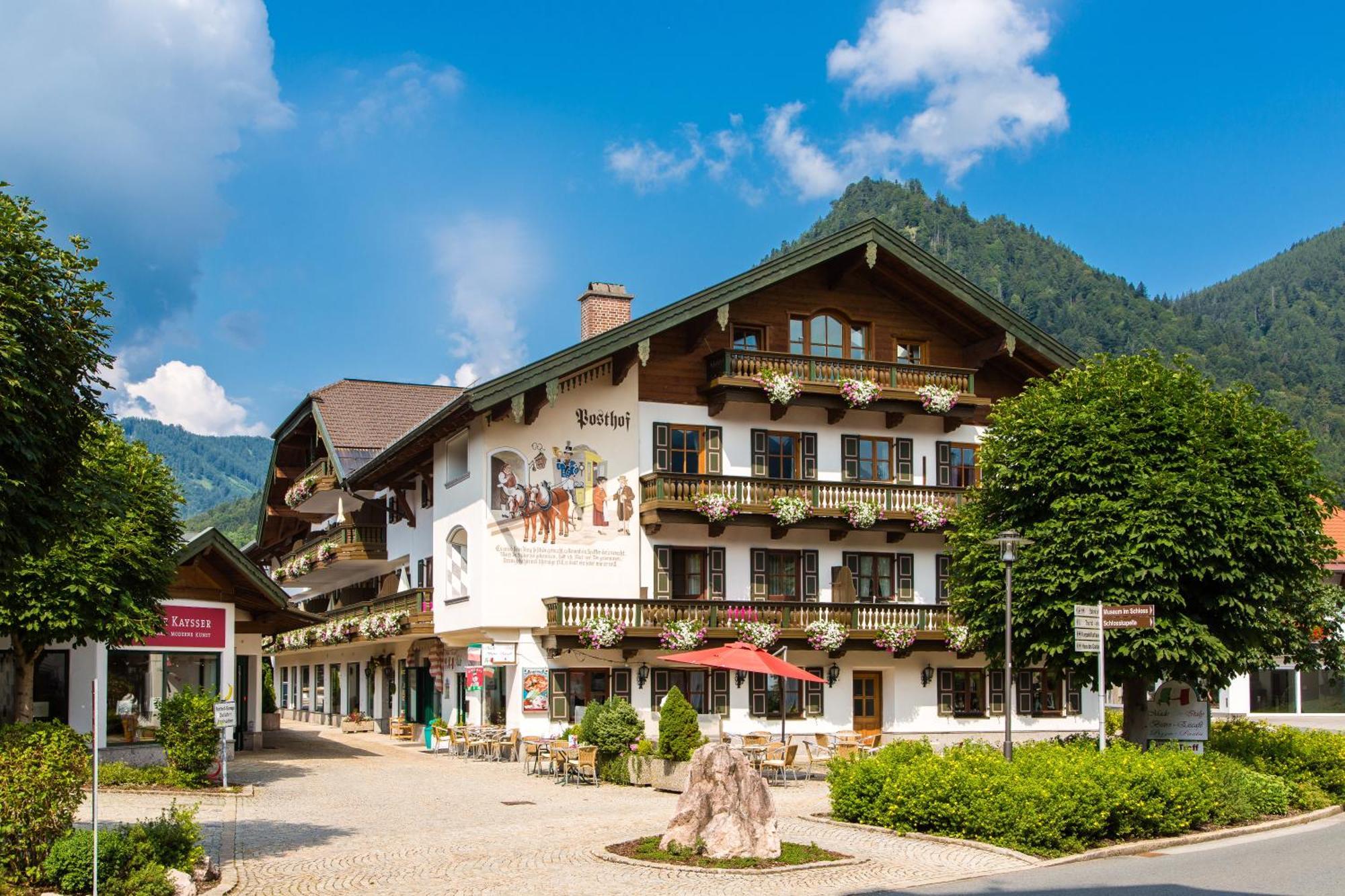 Hotel Zur Post Ruhpolding Eksteriør billede